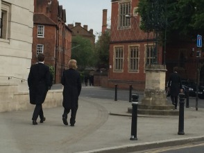 Morning on the streets at Eton.