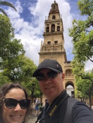 Us on way out of mezquita.
