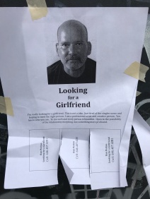 Lots of these posted in the area